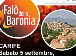 “I Falò della Baronia” si concludono a Carife