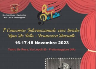 Frattamaggiore, a novembre Prima Edizione Concorso Internazionale di Canto Lirico