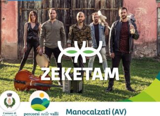 Gli Zeketam a Manocalzati chiudono i “Percorsi nelle Valli del Ben Vivere”.