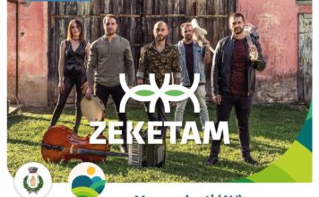 Gli Zeketam a Manocalzati chiudono i “Percorsi nelle Valli del Ben Vivere”.