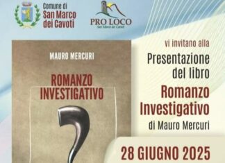 Romanzo Investigativo di Mauro Mercuri a San Marco dei Cavoti