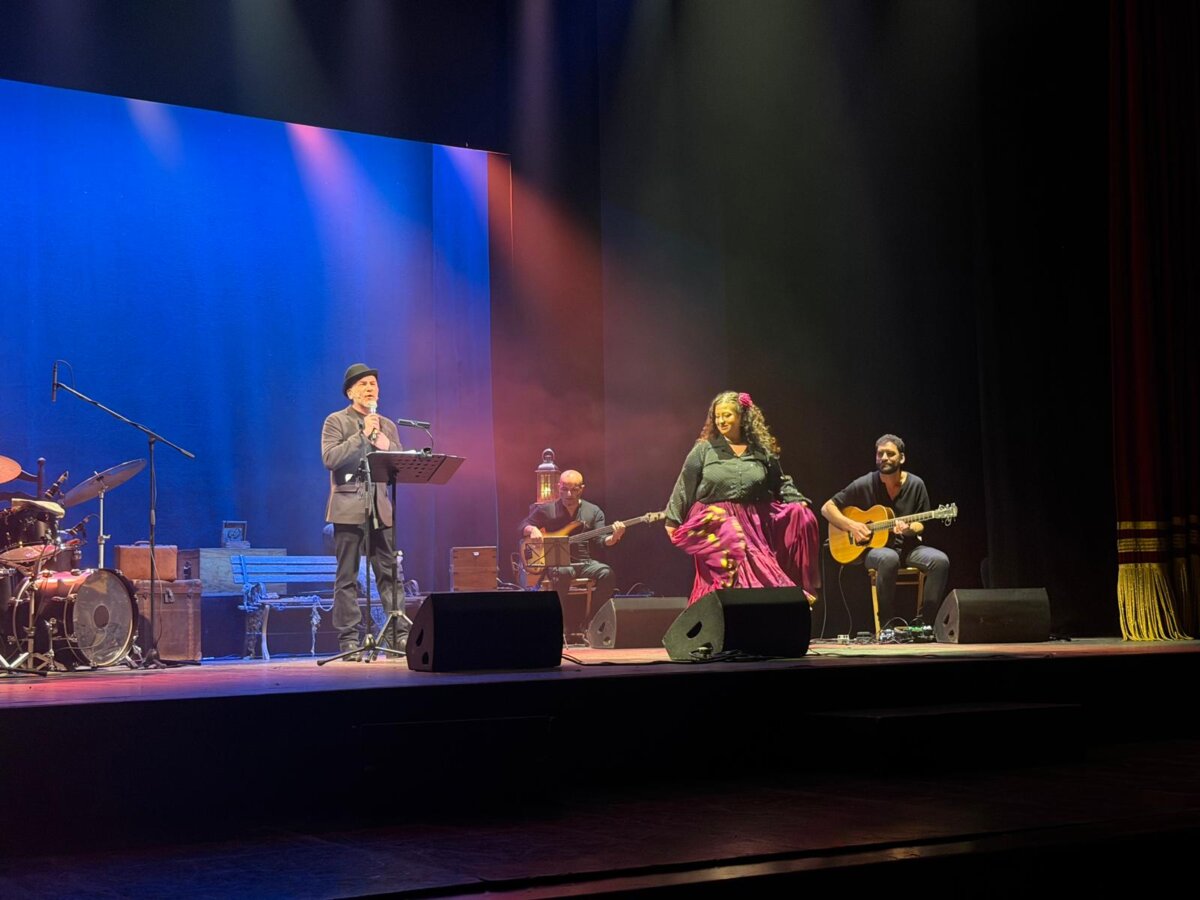 Un momento dello spettacolo 