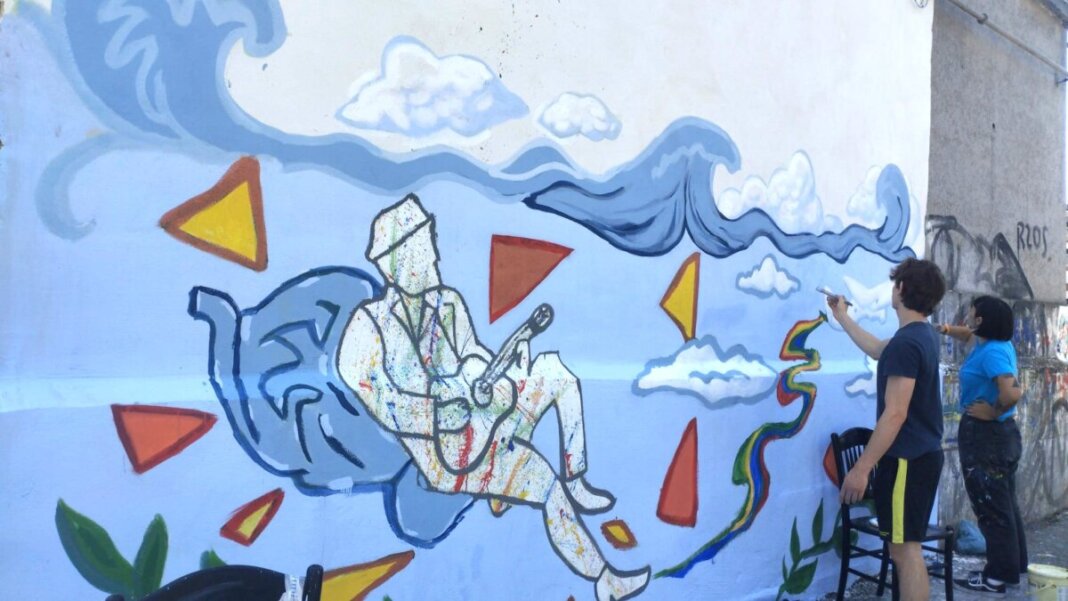 murale memoria Luigi Di Sarno Napoli (1)