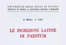 Paestum e le Iscrizioni Latine, un’opera ormai preziosa