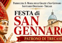 Trecase. Al Santuario Diocesano “Santa Maria delle Grazie e San Gennaro” i festeggiamenti in onore del Santo Patrono San Gennaro